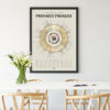 Affiche "Les Fromages Français" - La Majorette à Moustache – Image 3