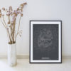 Affiche plan de Rennes - Prao Studio – Image 2