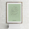 Affiche plan de Rennes - Prao Studio – Image 3
