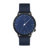 Montre 24H "Antoine Bleu, cuir bleu" - Gustave et Cie