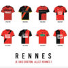 Affiche "Maillots historiques de Rennes" - Sport à l'affiche – Image 2