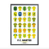 Affiche "Maillots historiques du FC Nantes" - Sport à l'affiche – Image 2