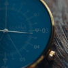 Montre 12H "Louis Or et bleu, cuir bleu" - Gustave et Cie – Image 3