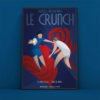 Affiche "Le Crunch France - Angleterre" - Sport à l'affiche