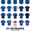 Affiche "Maillots historiques du XV De France" - Sport à l'affiche – Image 3