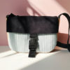 Sac "Oslo Bleu glacier et noir" - Phéeline
