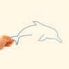 Silhouette murale Dauphin - The Line – Image 3