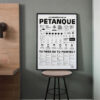Affiche "Le manifeste de la pétanque" - La Majorette à Moustache – Image 3