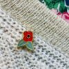 Pin's émaillé Fleur - Monsieur Papier