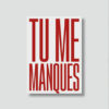 Carte postale "Tu me manques" + enveloppe - Bulma Studio