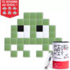 Kit mosaïque "Little Alien vert clair" - Art Kit by Pixel Corner