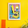 Risographie "Freak City - 3615 Telex" - Kiblind Atelier