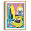 Risographie "Freak City - 3615 Telex" - Kiblind Atelier – Image 2