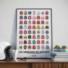 Affiche "Légendes du hockey" - Sport à l'affiche